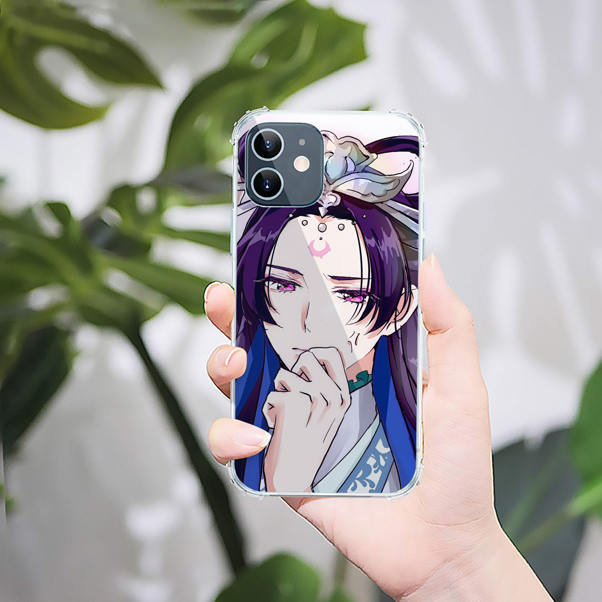 （画像用） 薬屋のひとりごと The Apothecary Diaries 【iPhone 12シリーズ対応】透明スマホケース（クリアソフトケース）
